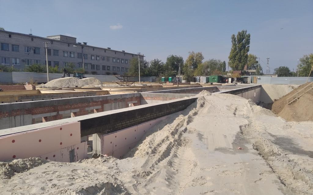 В Светлоярском районе Волгоградской области строят новую поликлинику
